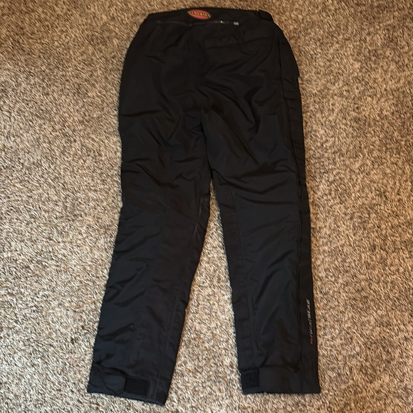 Women’s Sz 12 First Gear Motorcycle Riding Touring Pants, All Season, Black 🏍️ 🖤 - Picture 7 of 11